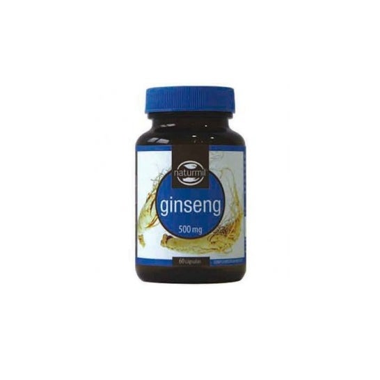 Naturmil Ginseng 500mg 60 Capsulas