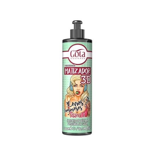 Gota Dourada Acondicionador Matizador 3 D Perlado 300 ml