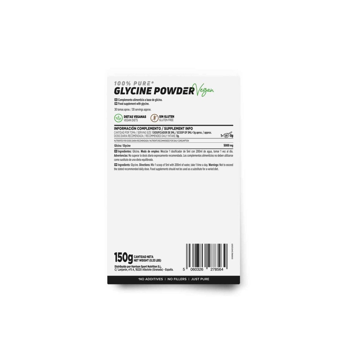 HSN Glicina en Polvo 150g