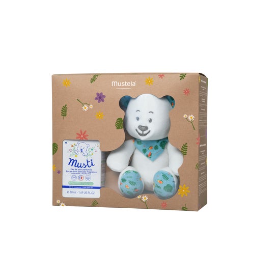 Mustela Loción Cofre Corporal Perfumada 50 ml + Peluche