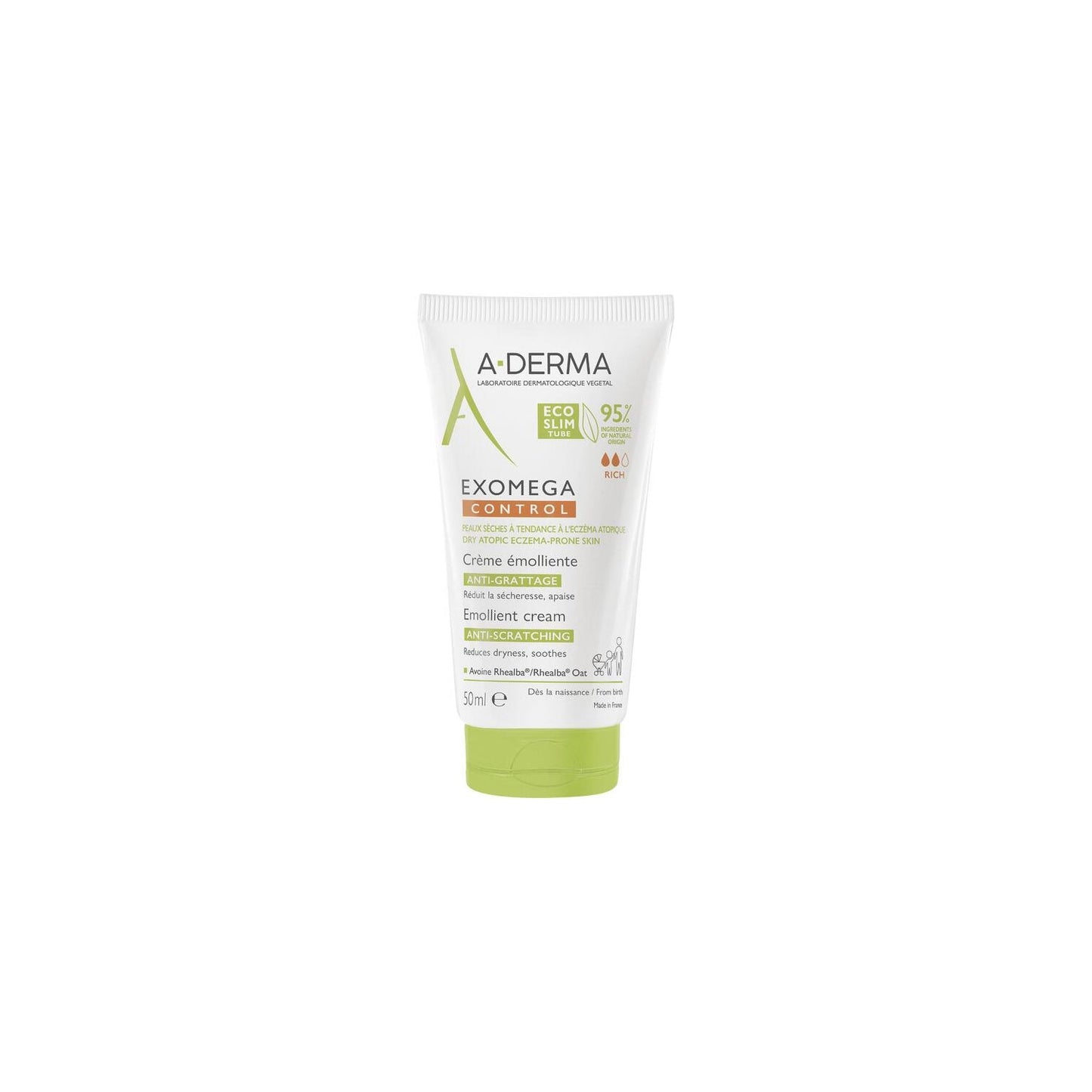 A-Derma Exomega Control Crema Emoliente 50ml