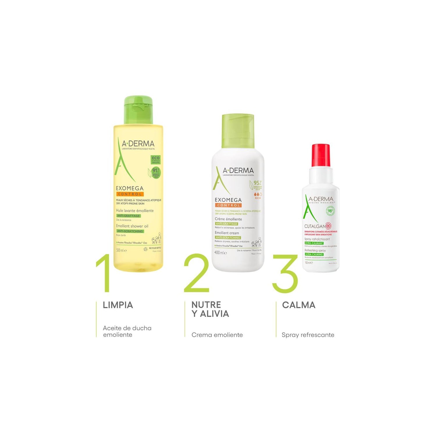A-Derma Exomega Control Crema Emoliente 50ml