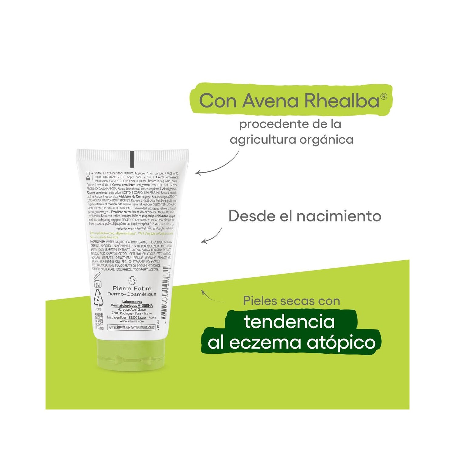 A-Derma Exomega Control Crema Emoliente 50ml