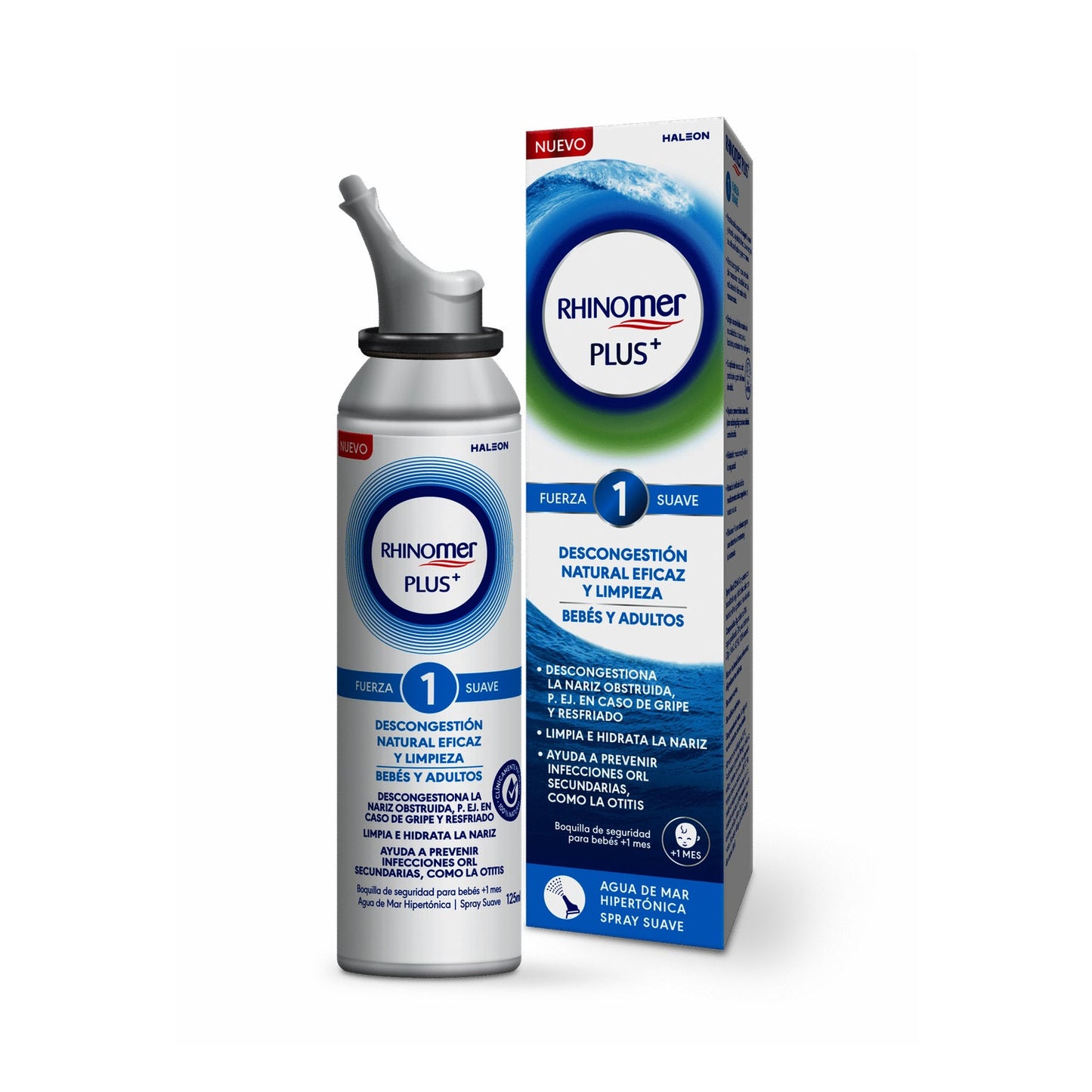 Rhinomer Plus Fuerza 1 Bebés y Adultos 125ml