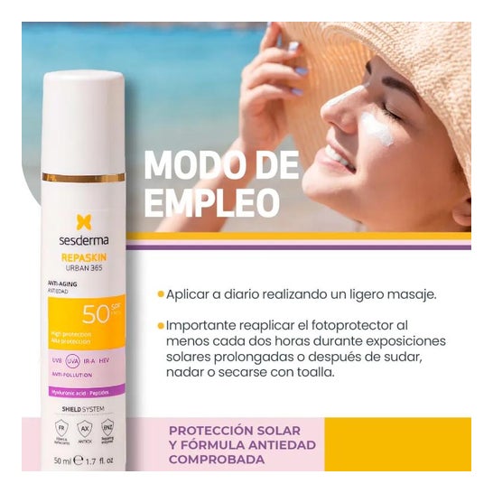 Sesderma Repaskin Urban 365 Antiedad SPF50 50ml