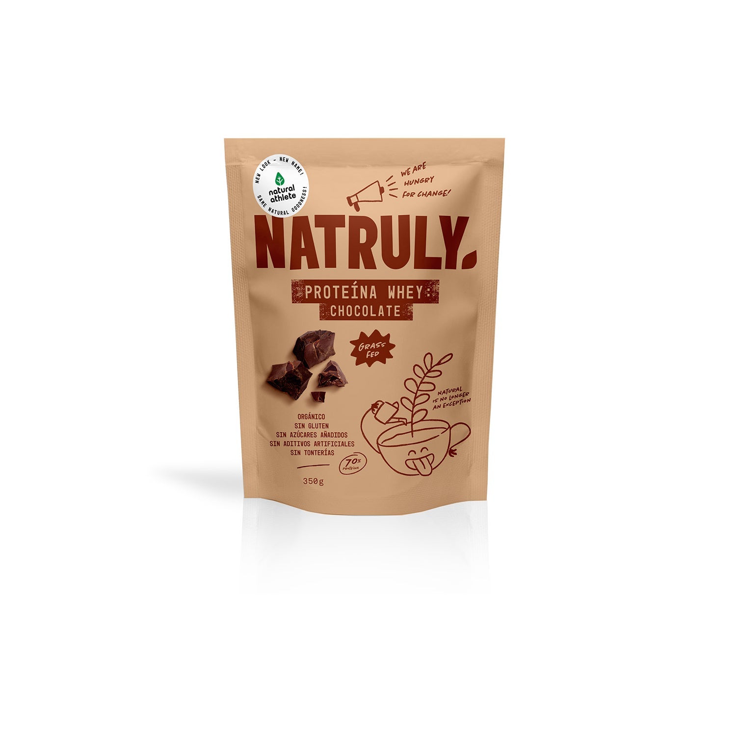 Natruly Proteina Whey 70% Chocolate Bio 350g