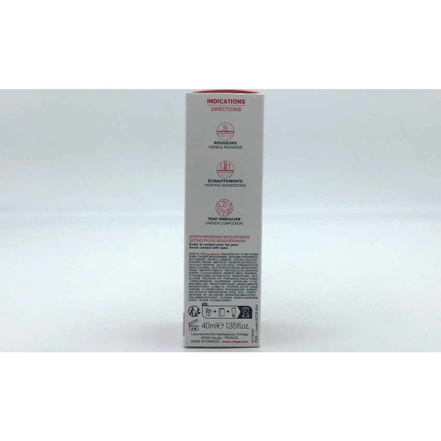 Uriage Roséliane CC Cream SPF50+ Teinte Clair 40ml