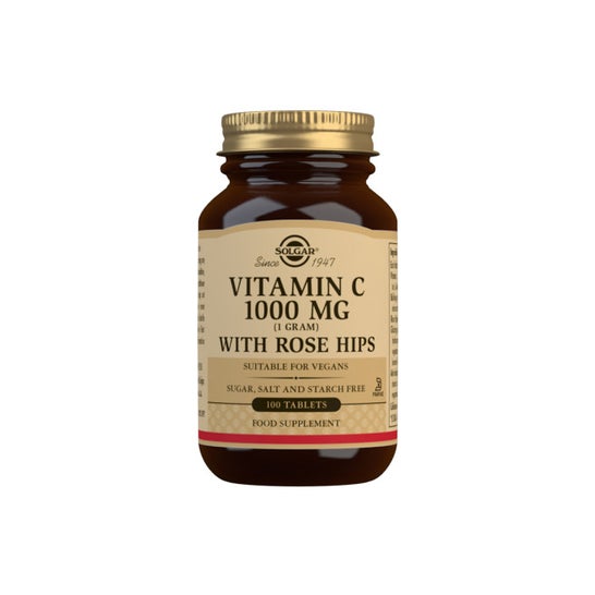 Solgar Vitamina C 1000mg con Escaramujo 100comp