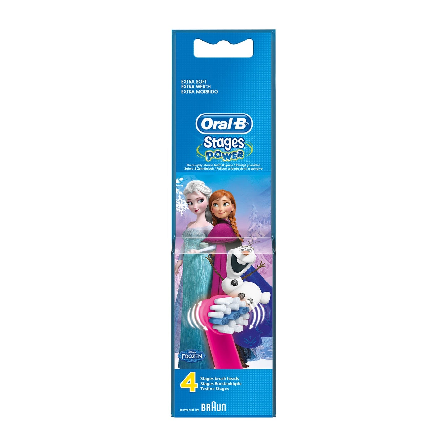 Oral-B® Stages Power Frozen recambios 4uds