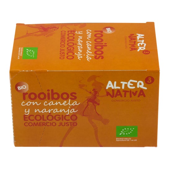 Alternativa3 Té Rooibos Naranja Canela 20 Bolsitas