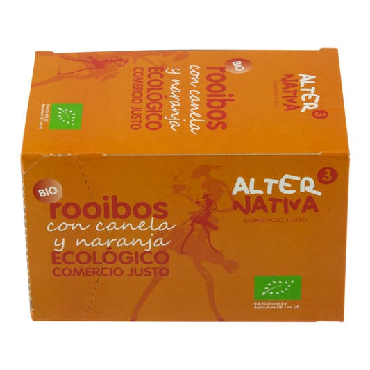 Alternativa3 Té Rooibos Naranja Canela 20 Bolsitas