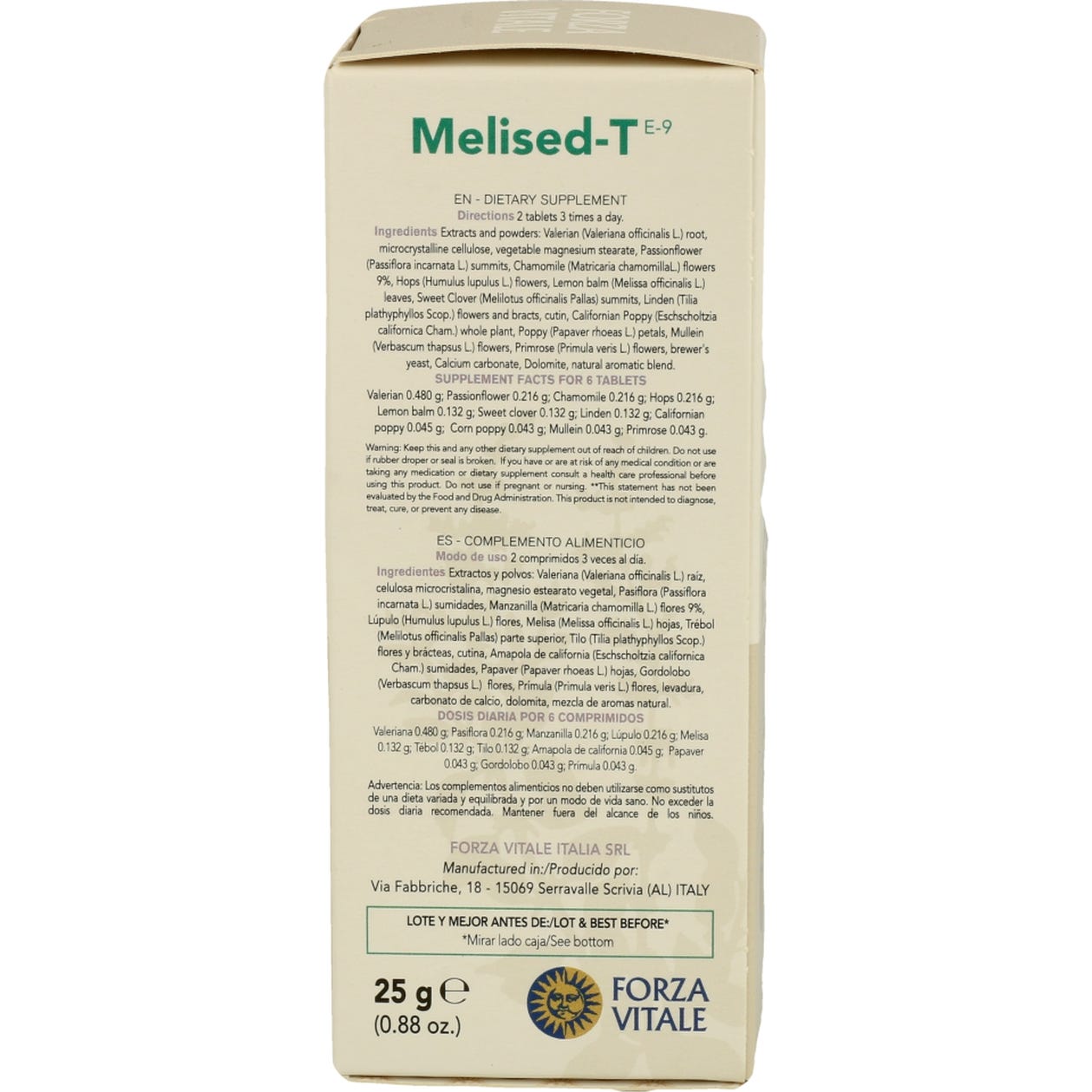 Melised-T Ecosol 60Cpr