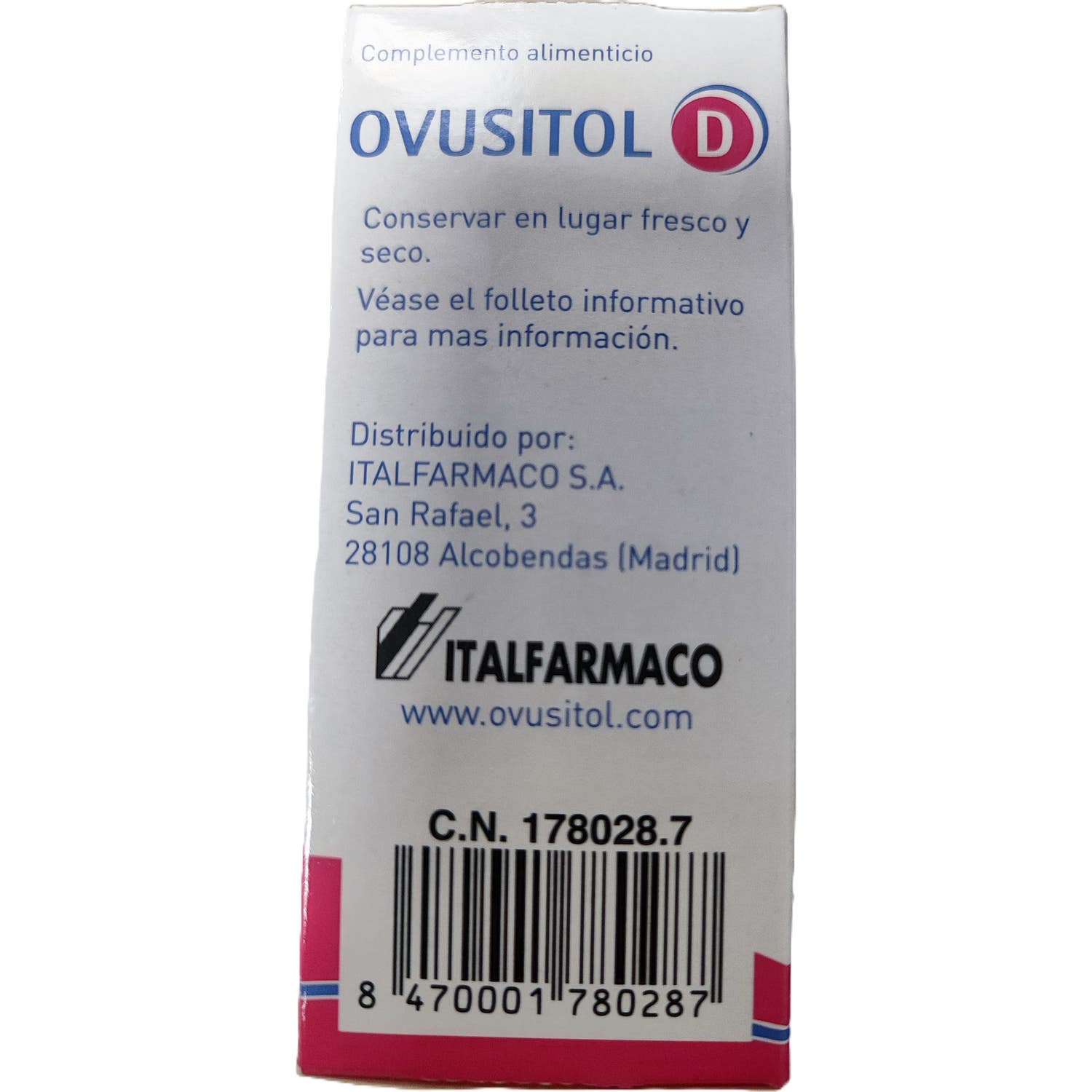 Ovusitol D 14 sobres