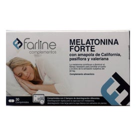 Farline Melatonina Forte 30 Comprimidos