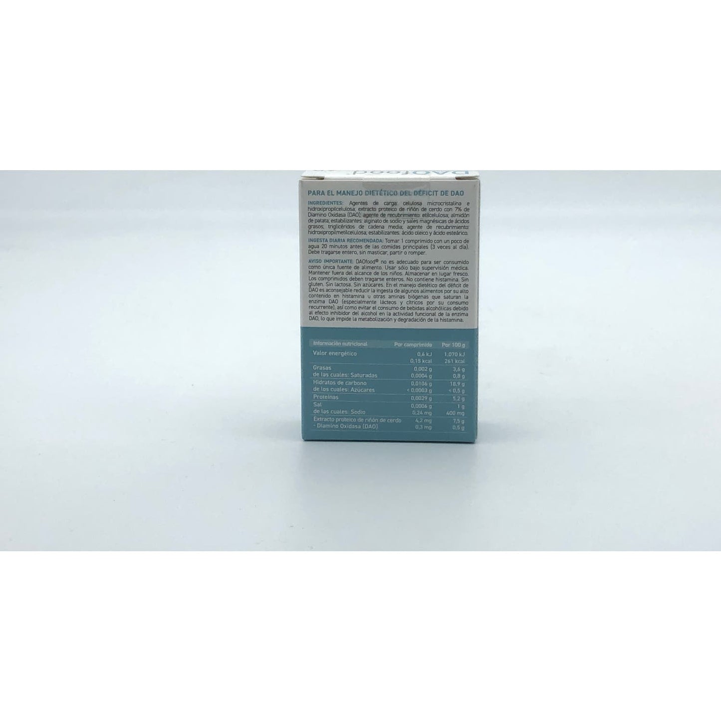 DAOfood Dispensador de Mini Comprimidos 60comp