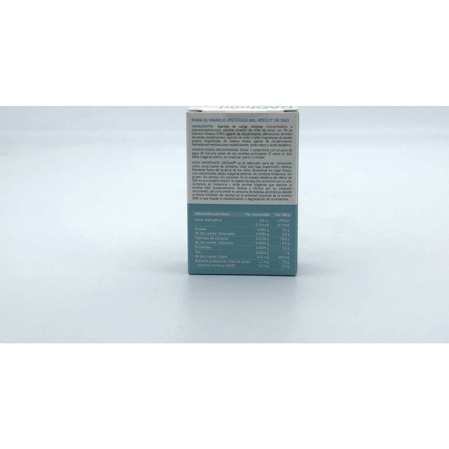 DAOfood Dispensador de Mini Comprimidos 60comp