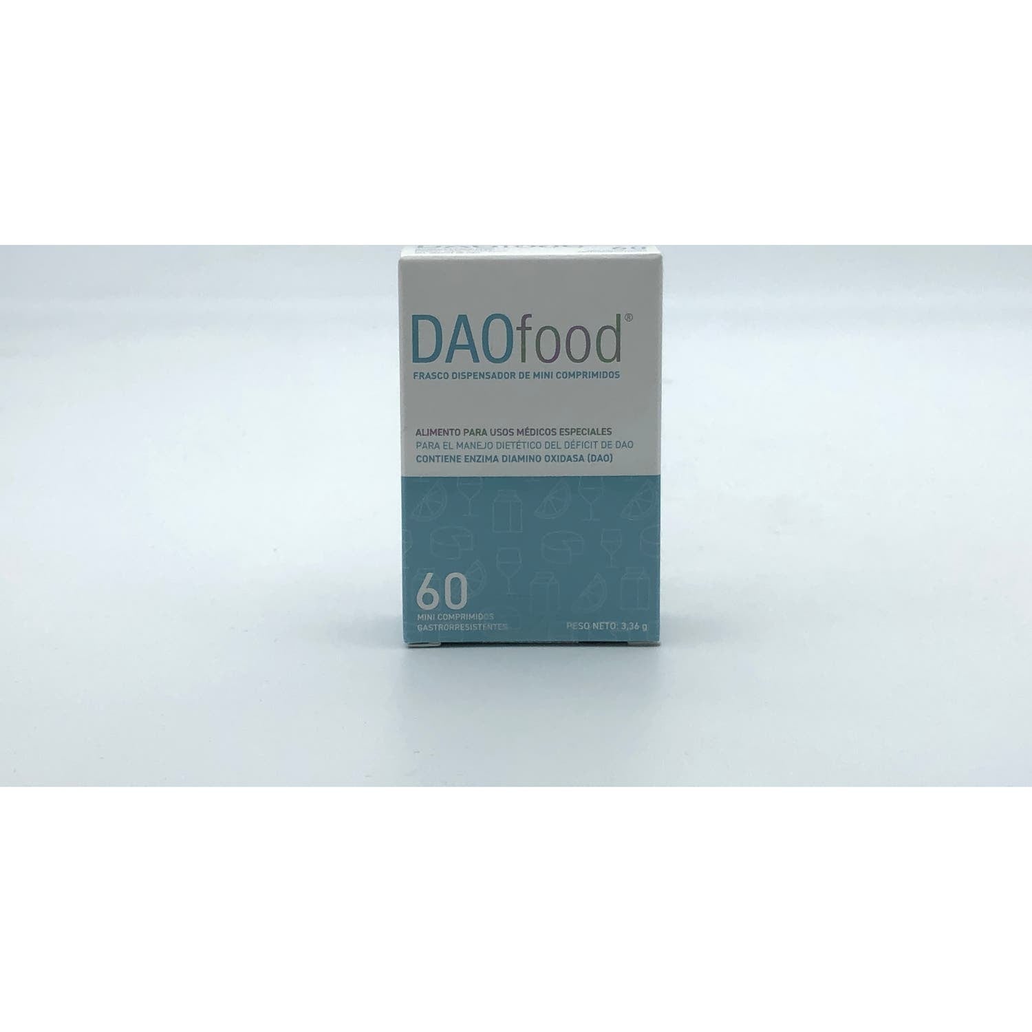 DAOfood Dispensador de Mini Comprimidos 60comp