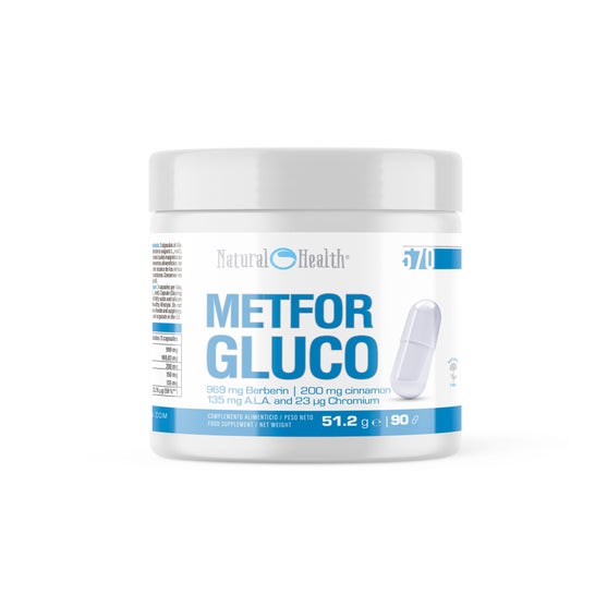 Natural Health MetforGluco 90caps