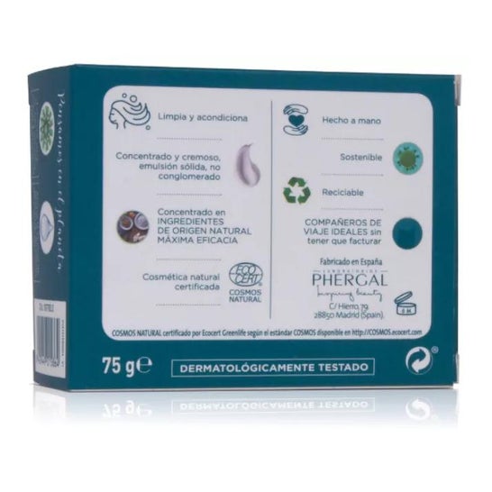 Dr. Tree Champú Sólido 2 en 1 Uso Frecuente 75 g