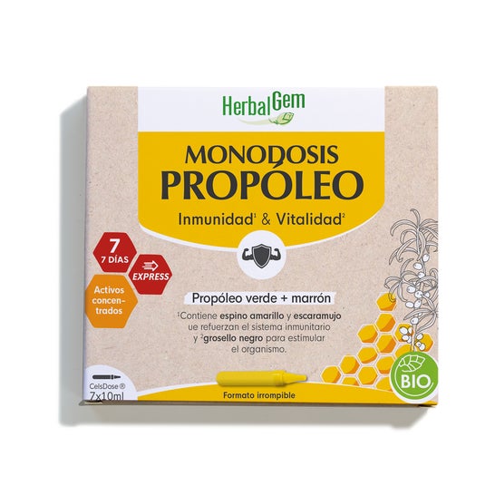 Herbalgem Monodosis Propóleo BIO 7x10ml