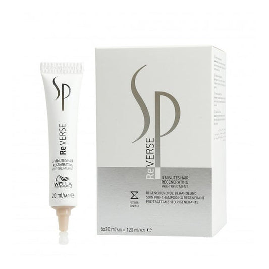 Wella Reverse Pretratamiento Regenerador Cabello 3 Minuto 6x20ml