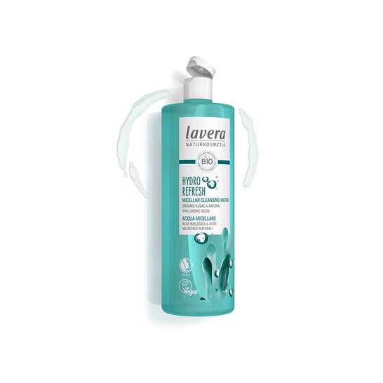 Lavera Hydro Refresh Agua Micelar Alga Ácido Hialurónico 400ml