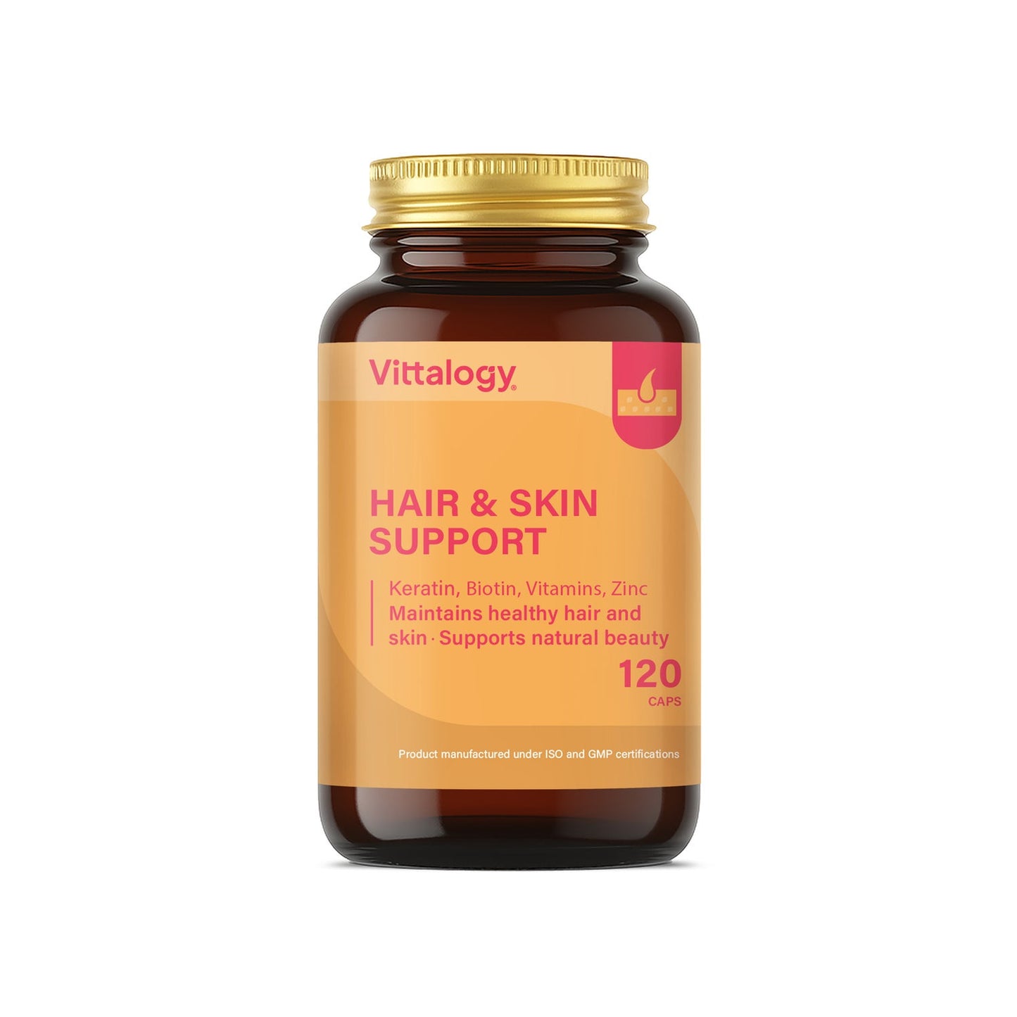 Vittalogy Hair Nails And Skin 120 Cáps