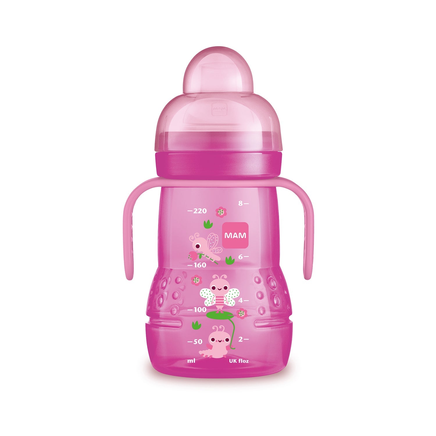 MAM Biberón Vaso de Aprendizaje Rosa 220ml
