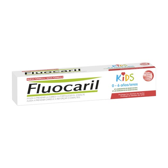Fluocaril Kids Gel 3-6 Años Fresa 50 ml