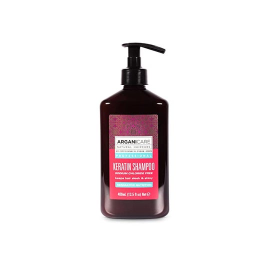 Arganicare Professional Shampoo Keratin All Hair Types 400ml