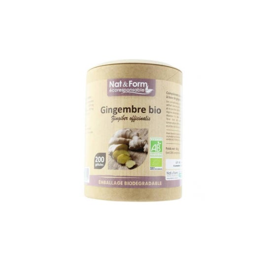 Nat&Form Eco Gingembr Bio Geveg200