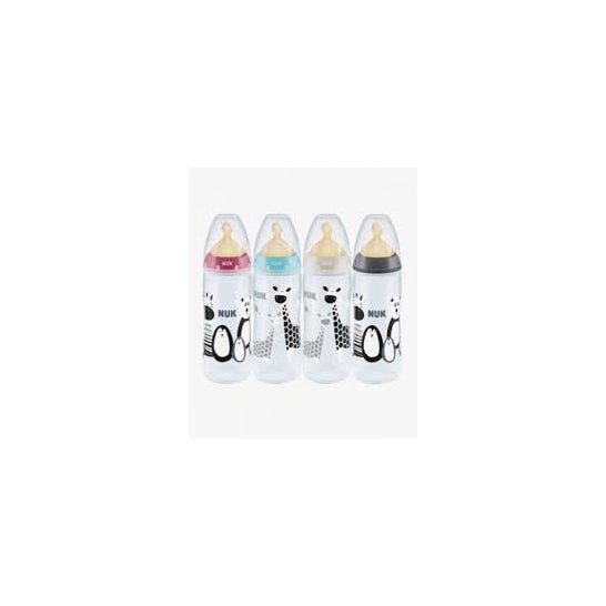 Nuk Biberon FC+PP Latex Baby Safari 360ml