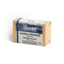 La Corvette pastilla de jabón de Provenza almendras dulces 100g