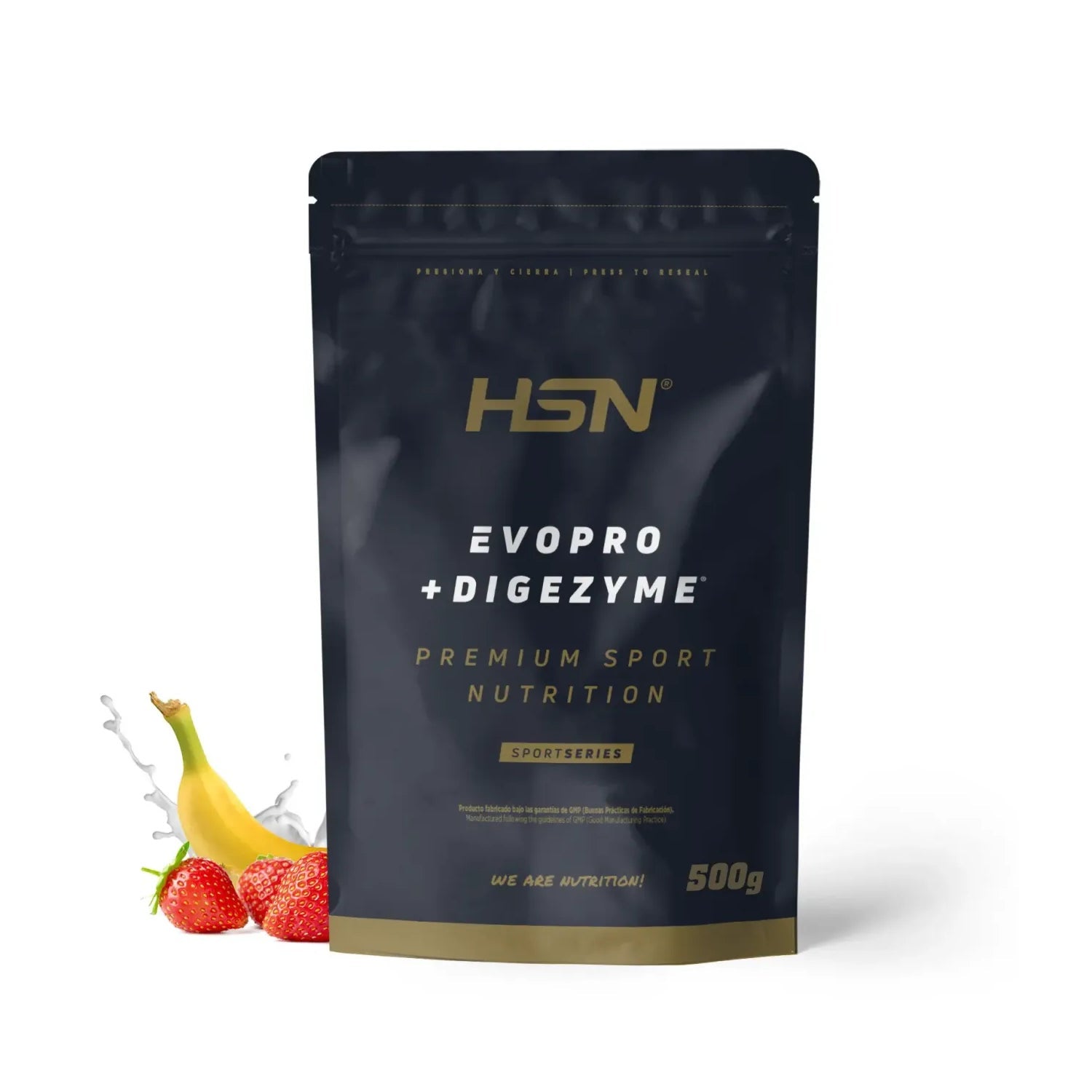 HSN Evopro + Digezyme® Fresa y Plátano 500g