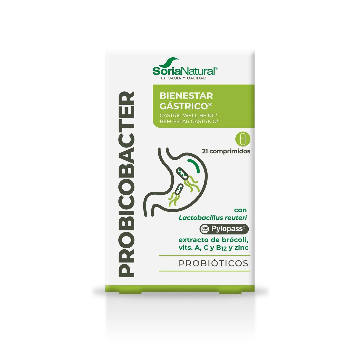 Soria Natural Probicobacter 21comp