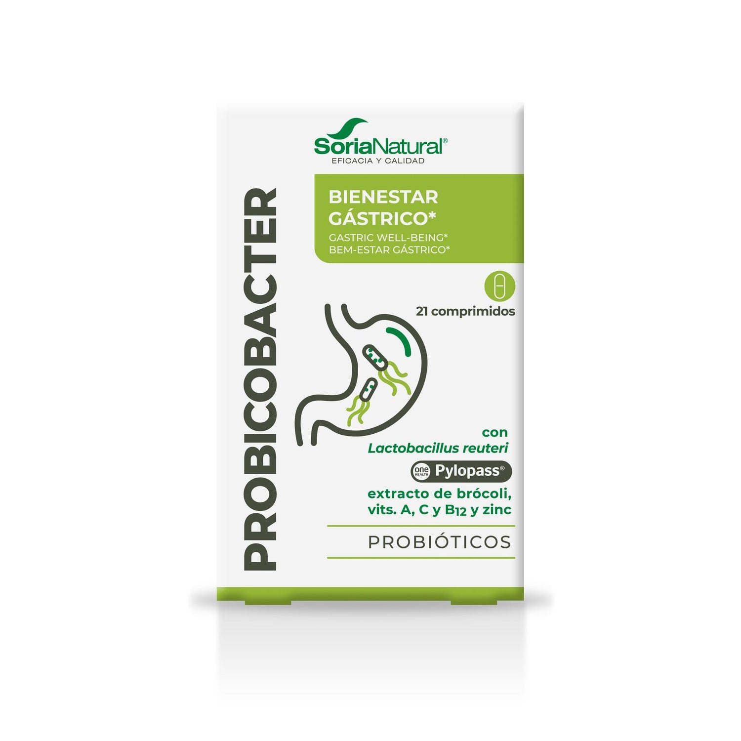 Soria Natural Probicobacter 21comp