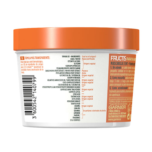 Garnier Fructis Mascarilla Reparadora Papaya 390ml
