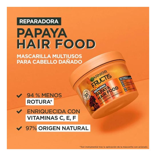 Garnier Fructis Mascarilla Reparadora Papaya 390ml
