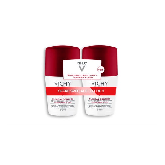 Vichy Desodorante Clinical Control 96h Roll-on 2x50ml