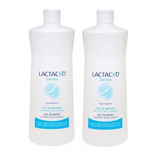 Lactacyd Derma Gel de Baño 2x1000ml