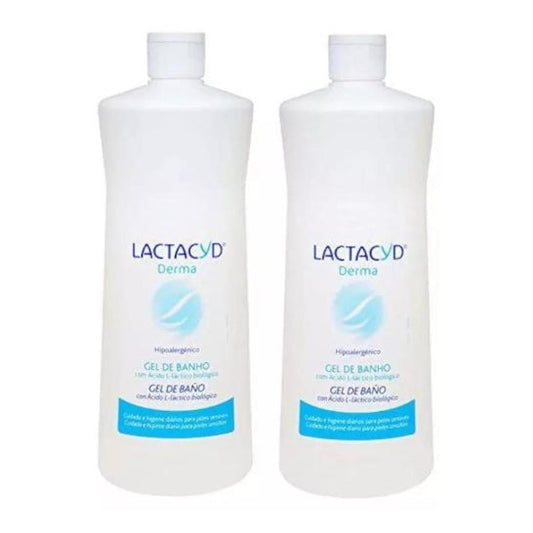 Lactacyd Derma Gel de Baño 2x1000ml
