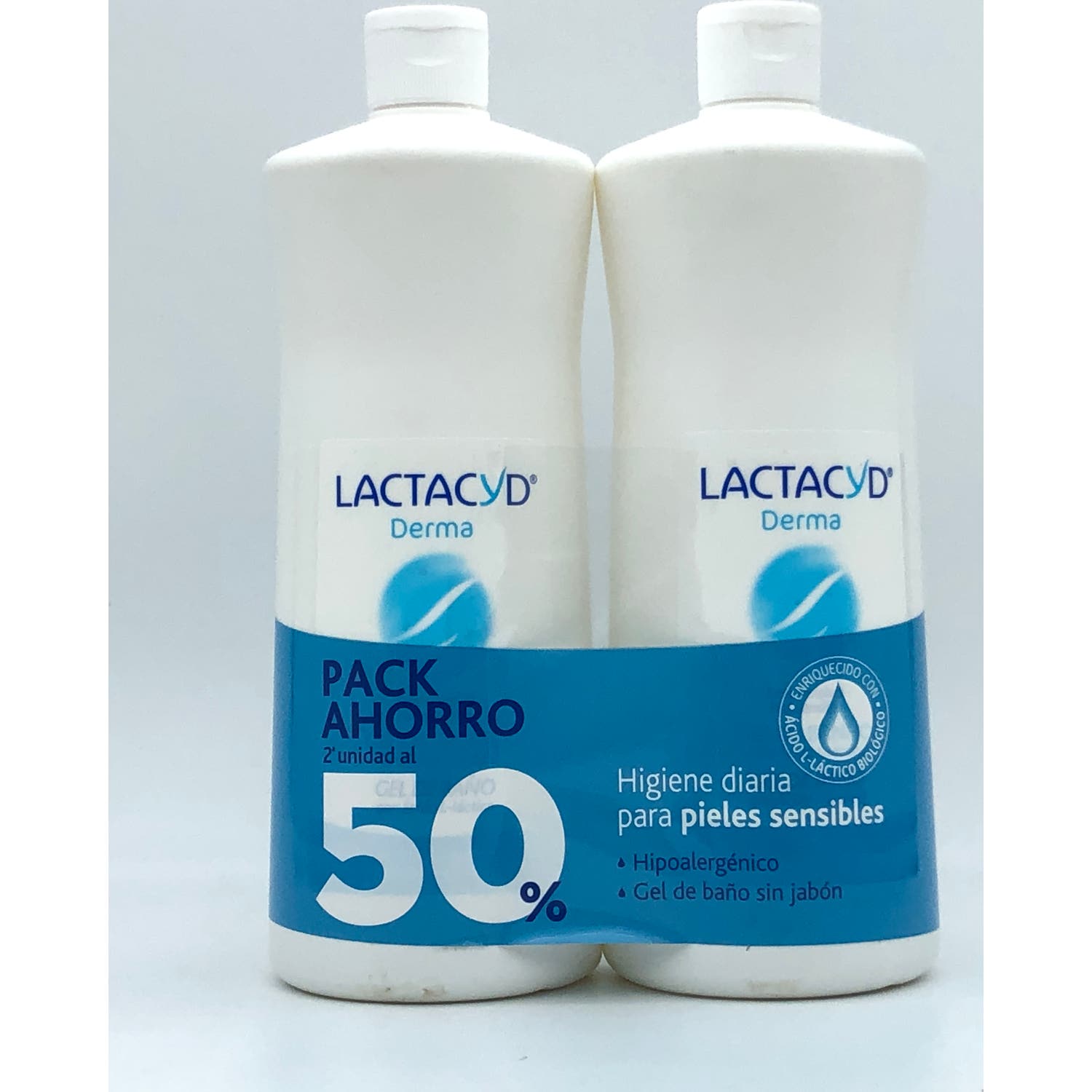 Lactacyd Derma Gel de Baño 2x1000ml