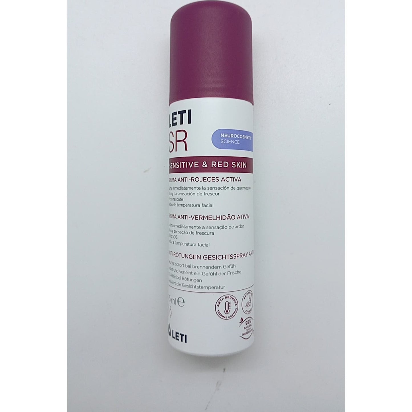 LetiSR Bruma Anti-Rojeces Activa 75ml