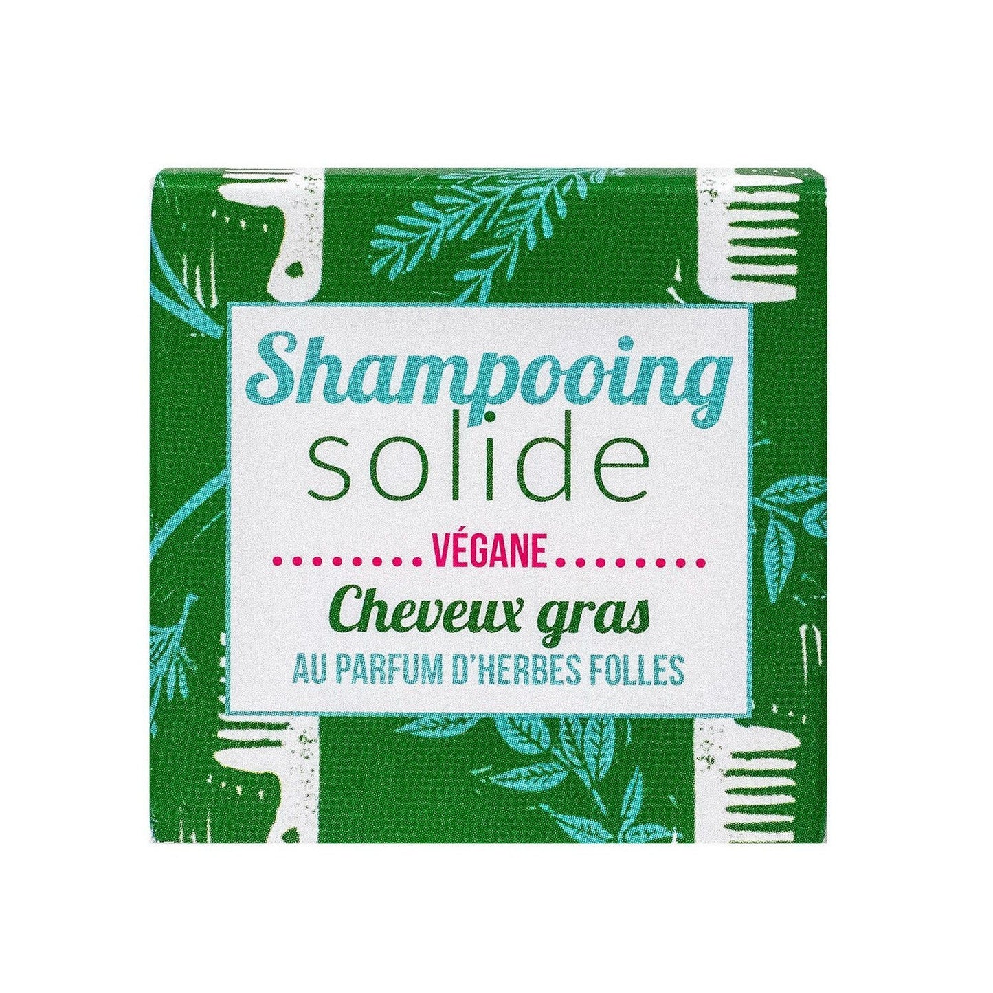 Champú de Pelo graso Sólido Lamazuna Fragancia de Hierbas 55 g