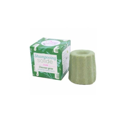 Champú de Pelo graso Sólido Lamazuna Fragancia de Hierbas 55 g