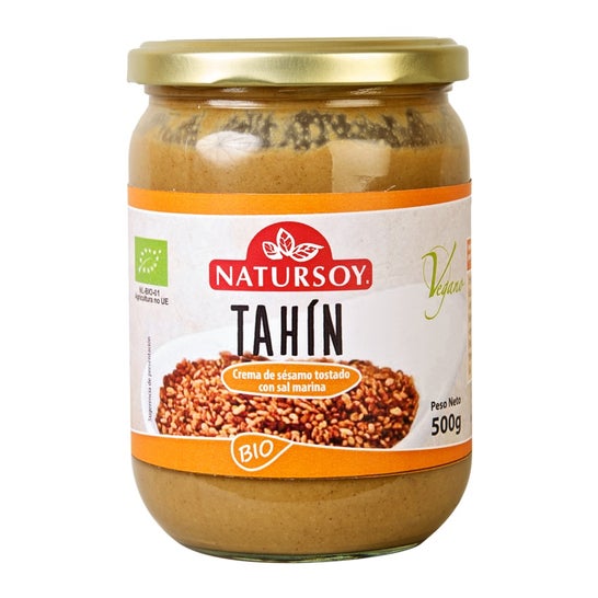 Natursoy Tahin Tostado Con Sal Marina Eco 500 g