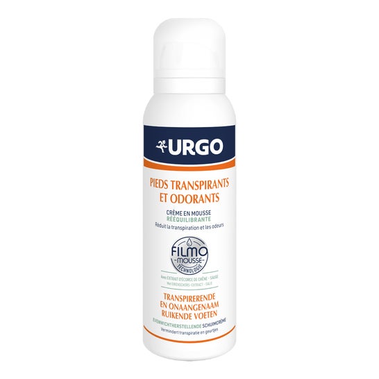Urgo Crème En Mousse Pieds Transpirants Et Odorants 125ml
