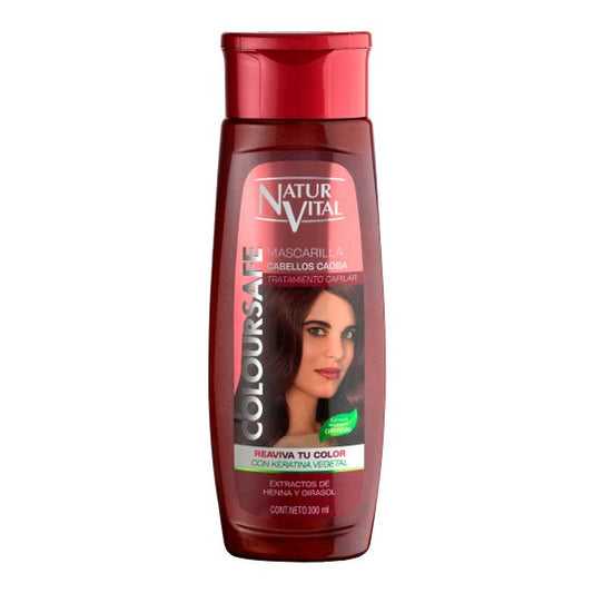 NaturVital Mascarilla Coloursafe Caoba 300 ml