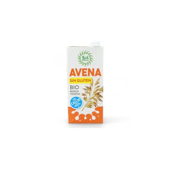 Solnatural Bebida Veg Avena sin Gluten Calcio Bi 1000 ml