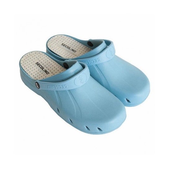 Secolino Zueco Azul Talla 38 1 par